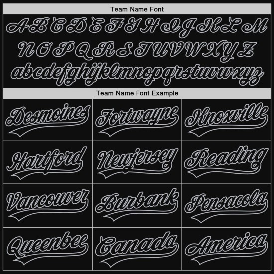 Maillot de baseball personnalisé gris noir authentique Maillot de baseball personnalisé gris noir authentique