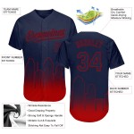 Maillot de baseball 3D authentique et personnalisé de Houston, bleu marine, City, rouge délavé Maillot de baseball 3D authentique et personnalisé de Houston, bleu marine, City, rouge délavé