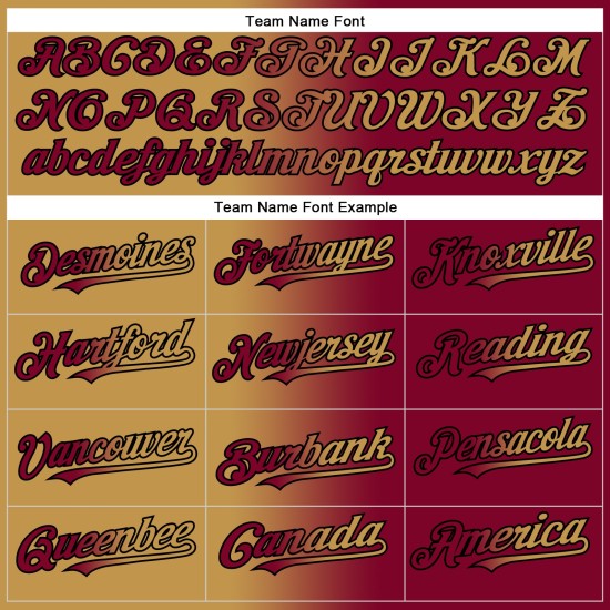 Maillot de baseball authentique, dégradé de couleur or vieilli et noir marron, à la mode Maillot de baseball authentique, dégradé de couleur or vieilli et noir marron, à la mode